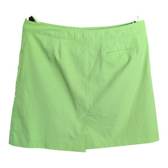 IZOD Perform Cool-FX Microfiber Green Golf Skort - 12 - Picture 2 of 7